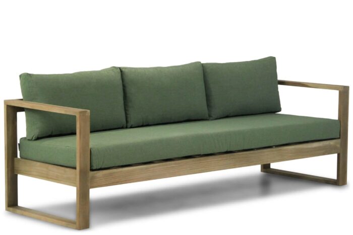 Garden Collections Newbury lounge tuinbank 3-zits – Naturel teak