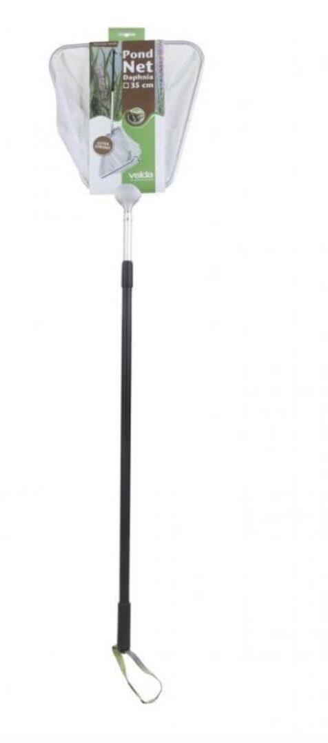 Velda Pond Net Daphnia vierkant 35 cm incl Telesc. vijveraccesoires – wit