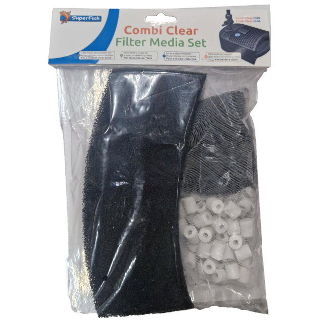 Superfish Combi clear media set 2000-4000 – zwart