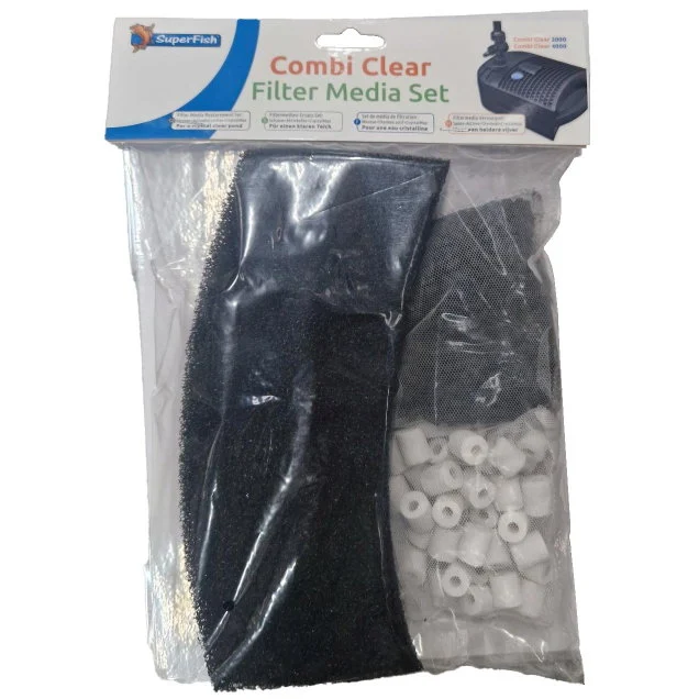 Superfish Combi clear media set 2000-4000 - zwart