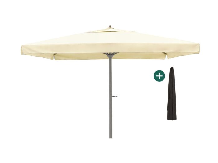 Shadowline Java parasol 400x400cm Laagste prijsgarantie! – Wit