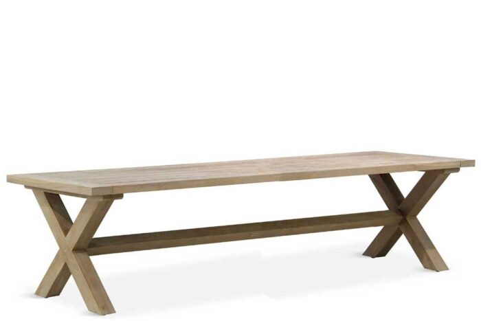 Garden Collections Oregon dining tuintafel 300 x 100 cm – Transparant
