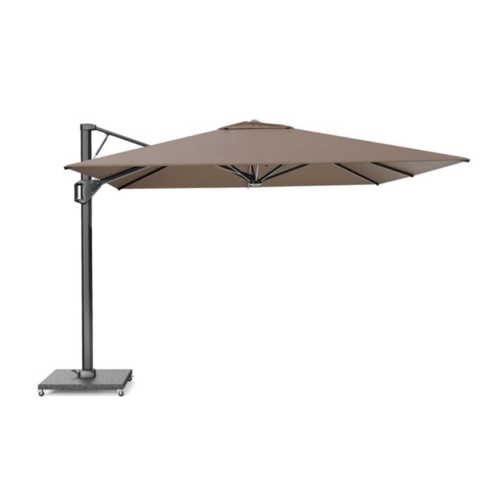Platinum Beaufort zweefparasol premium doek | 320x320cm | Havana – Taupe – Naturel – Bruin