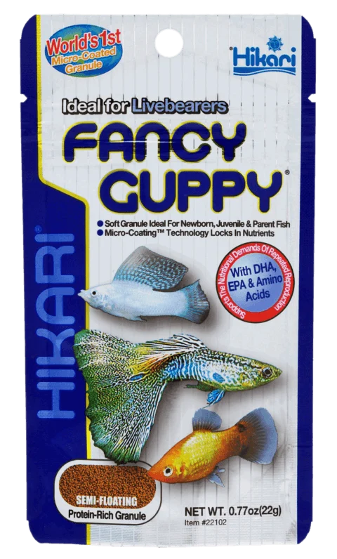 Hikari Guppy Food 22 Gram vissenvoer - Zie Foto