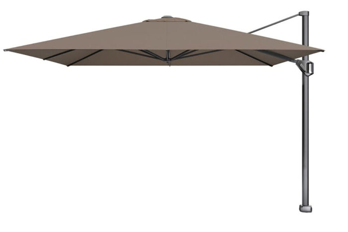Platinum Sun & Shade | Zweefparasol Challenger T¹ Premium 350 x 350 cm | Havanna