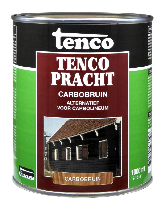 Tenco Carbobruin 1l tencopracht verf/beits – bruin