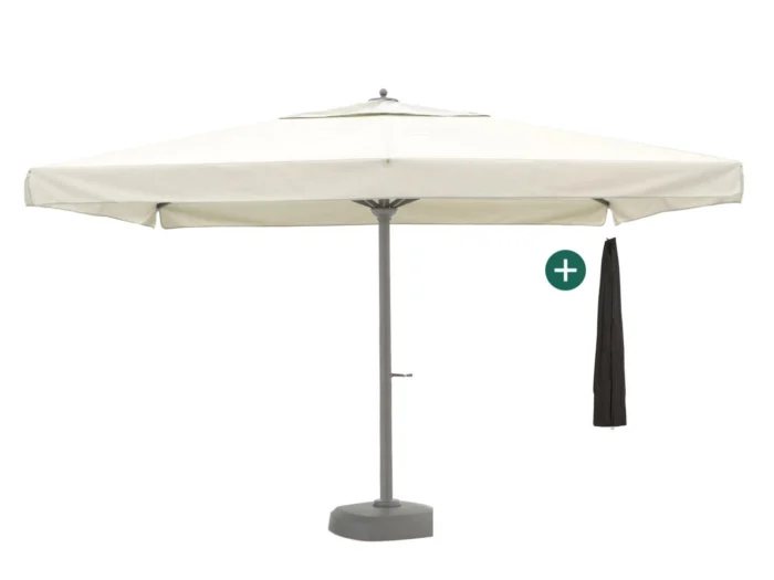 Shadowline Java parasol 450x450cm - Wit