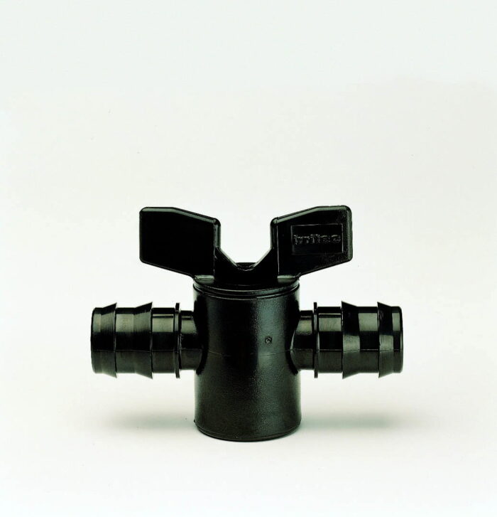 Ubbink Vijveraccessoires slangkraan 25 mm – zwart