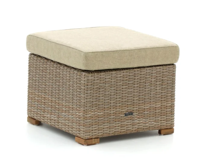 Intenso Furniture Mazzano lounge voetenbank - Taupe