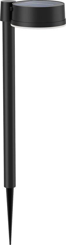 Philips Vynce basic solar round spike verlichting – zwart