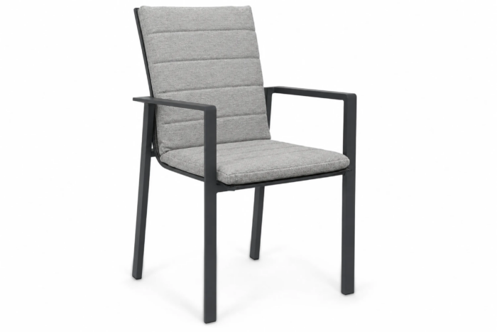 Lifestyle Garden Furniture Timo dining tuinstoel antraciet/earth – Grijs-antraciet