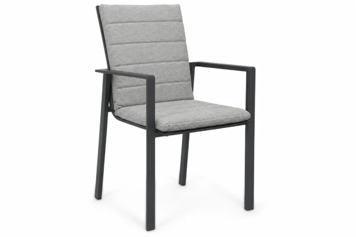 Lifestyle Garden Furniture Timo dining tuinstoel antraciet/earth - Grijs-antraciet