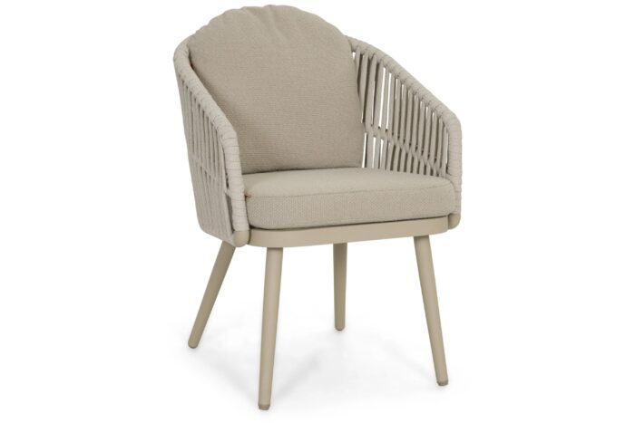Santika Furniture Marani dining tuinstoel – Zand/Beige
