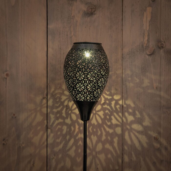 Annas collection Solar fakkel metaal mat zwart Anna’s Collection