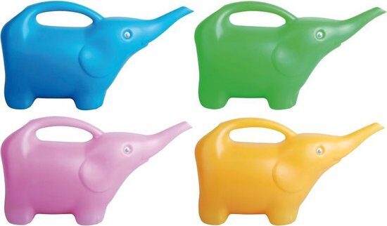 Esschert design Gieter olifant l12b28h16 cm ass