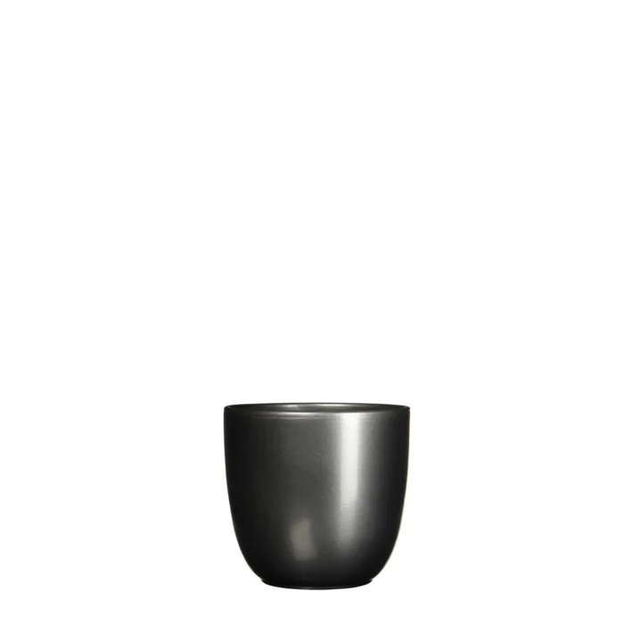 Mica decorations Bloempot Pot rond es/9 tusca 9 x 10 cm antraciet Mica - zwart