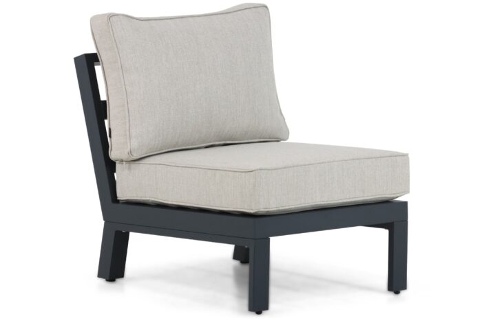 Lifestyle Garden Furniture Bilbao midden module – Grijs-antraciet