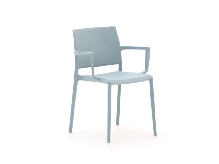 Forza Furniture Forza Sile dining tuinstoel stapelbaar Laagste prijsgarantie! – Blauw