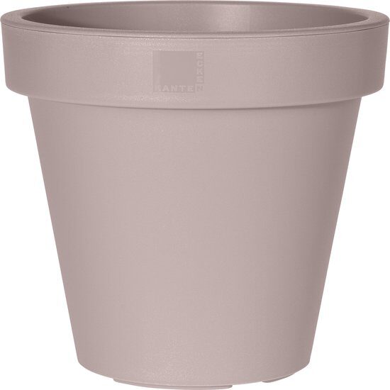Nampook Bloempot EK Rond 25x25x22 cm Taupe – bruin