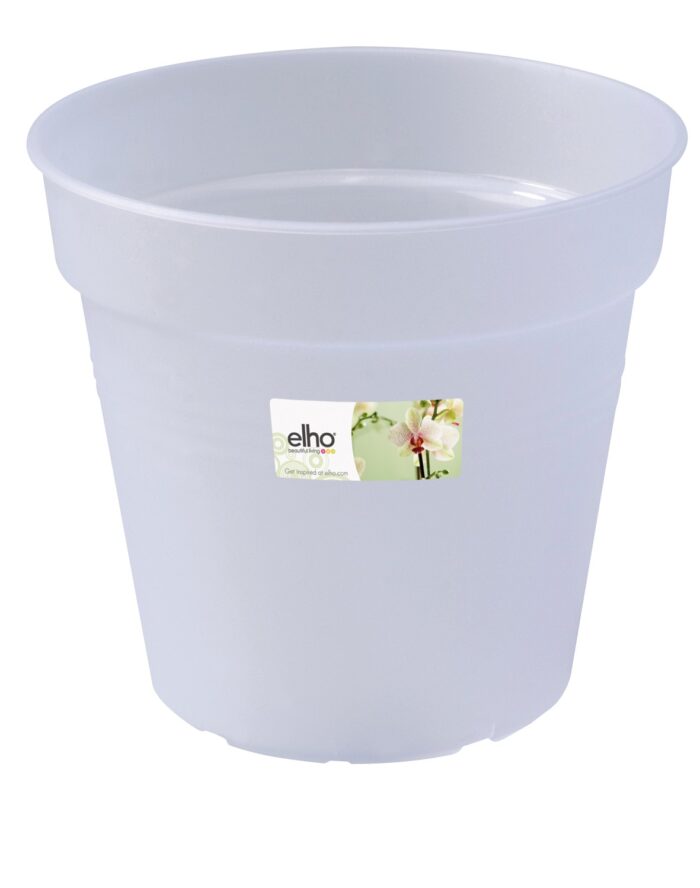 Elho Bloempot Green basics orchidee 17 cm transparant
