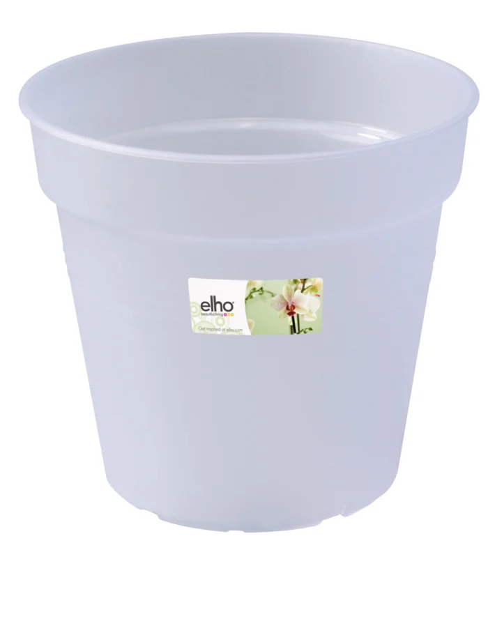 Elho Bloempot Green basics orchidee 17 cm transparant