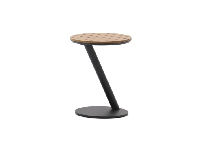 Bellagio tuinmeubelen Loiano bijzet tuintafel ø40cm (h:52cm) - Bruin