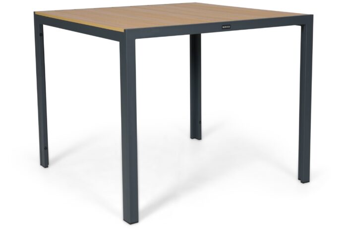 Lifestyle Garden Furniture Creta dining tuintafel 90×90 cm – Grijs-antraciet
