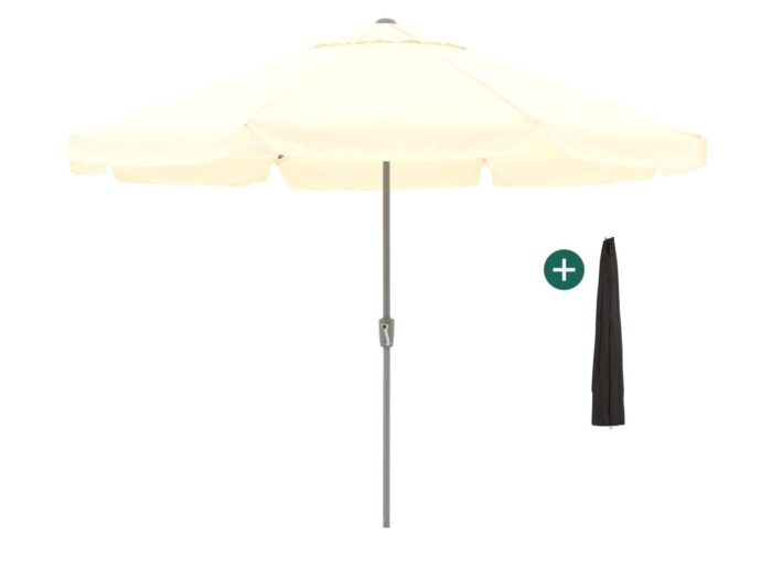 Shadowline Aruba parasol ø 350cm Laagste prijsgarantie! – Wit