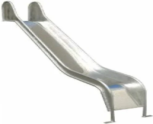 Glijbaan RVS vuurverzinkt speeltoestellen (platformhoogte 150cm)