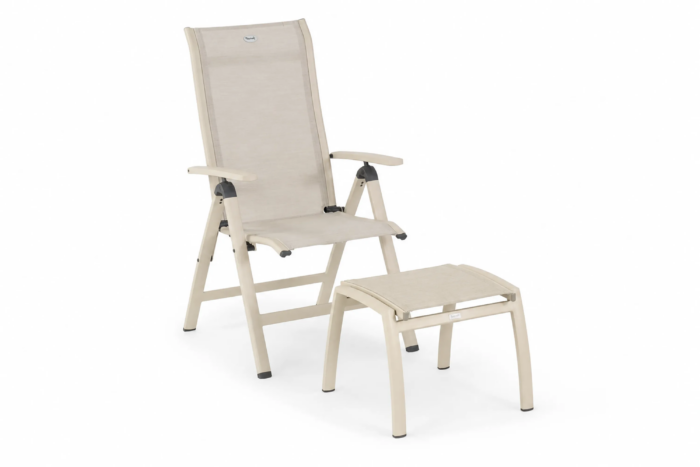 Hartman Alice Comfort standenstoel met voetenbank – Zand/Beige