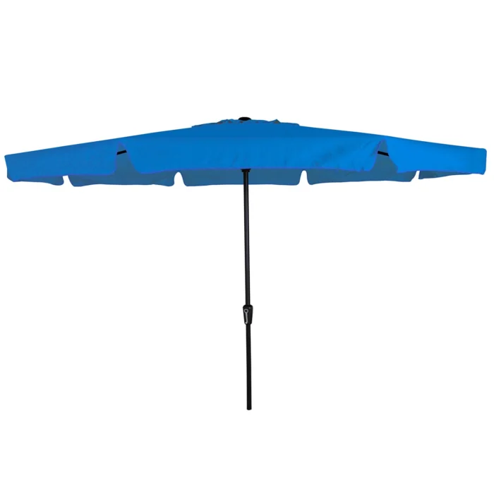 Madison Rhodos stokparasol Ø350cm | blauw