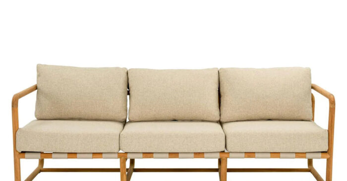 Apple Bee | Dolce Loungebank 3-zits | Cotton Flower