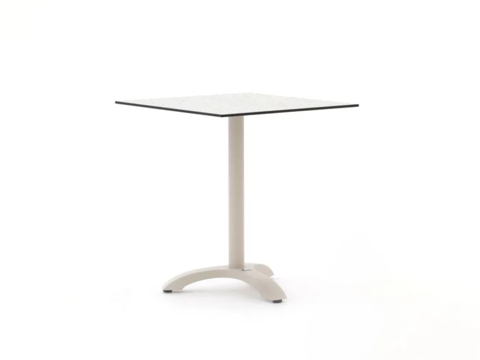 Bellagio tuinmeubelen Lisio tuintafel 70x70x73cm - Wit
