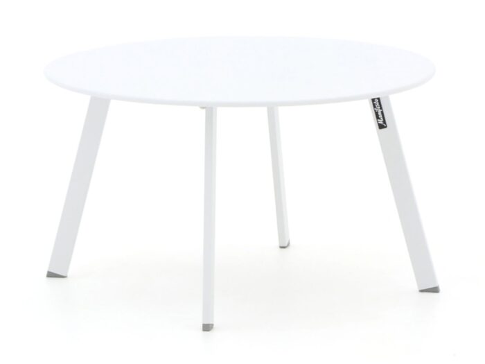 Manifesto Furniture Manifesto Bovezzo bijzet tuintafel ø 70cm (h:40cm) Laagste prijsgarantie! – Wit