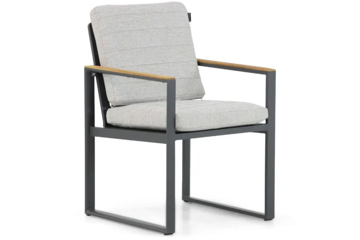 Lifestyle Garden Furniture Faro dining tuinstoel - Grijs-antraciet