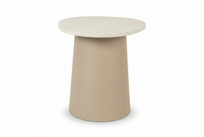 Cosidune Loft beige side table – Grijs-antraciet