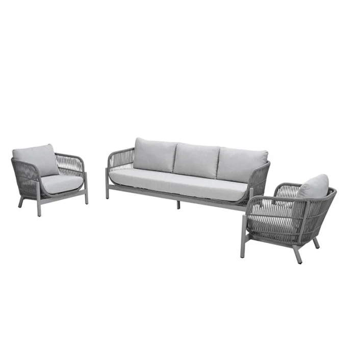 Garden impressions Catanzaro Loungeset Taupe/Valley Sand
