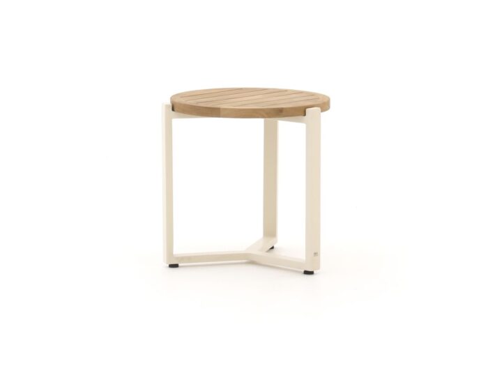 Apple Bee Monaco lounge tuintafel ø 45cm (h: 48) Laagste prijsgarantie! – Bruin