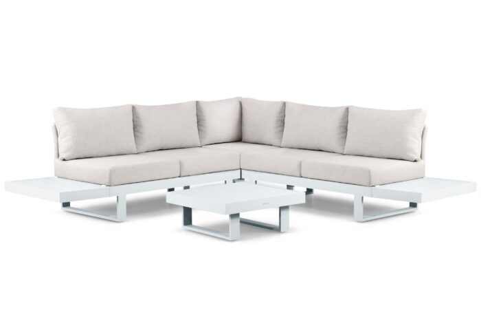 Lifestyle Garden Furniture Lorenzo hoek loungeset 6-delig – Wit
