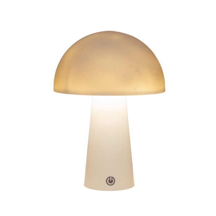 Annas collection Portable lamp rond 21×15 cm wit Anna’s Collection