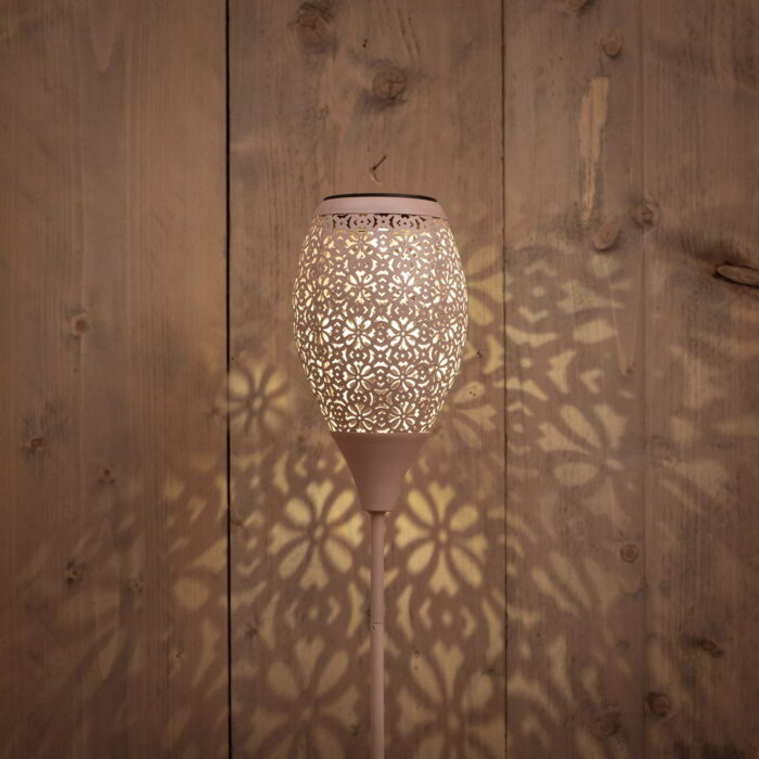 Annas collection Solar fakkel metaal 78×10 cm zand Anna’s Collection – beige