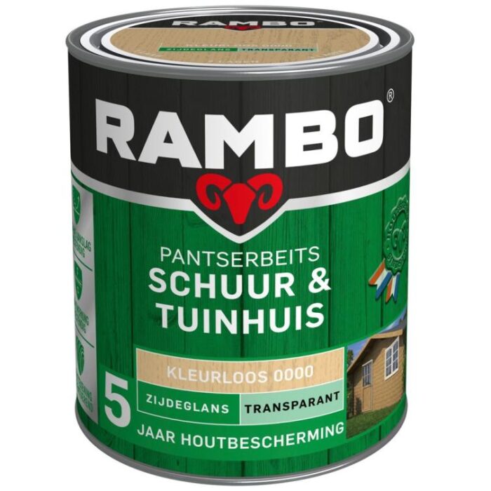 Rambo Pantserbeits schuur en tuinhuis zg tr. 0000 0,75l