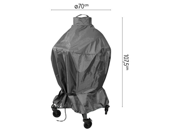 Aerocover Barbecue kamado cover dia. 70 cm – grijs