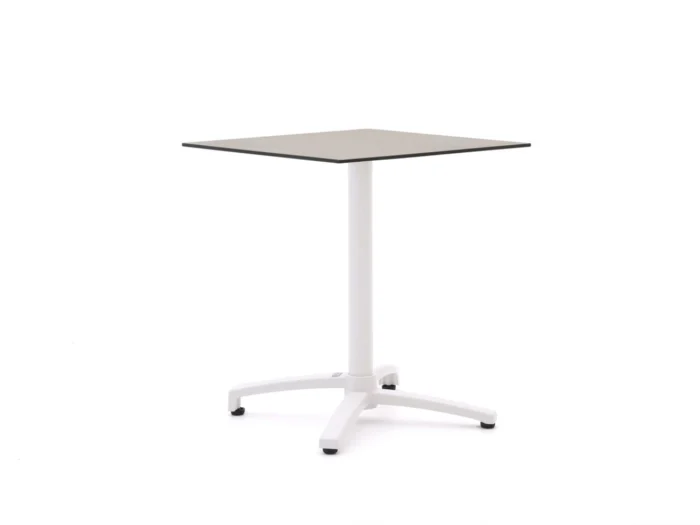Bellagio tuinmeubelen Canzo klaptafel 70x70x73cm - Wit