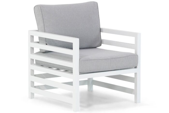 Domani Furniture Linde lounge tuinstoel white – Wit