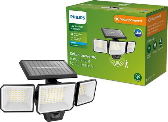 Philips Nysil security light wand – zwart