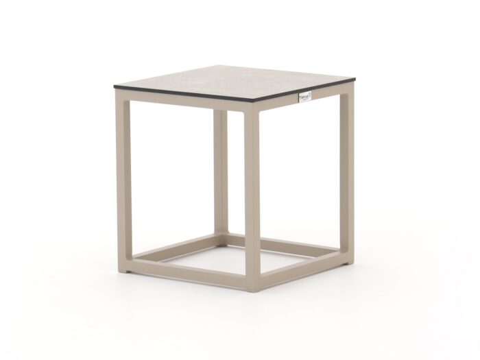 Tierra Outdoor Rio lounge tuintafel 40x40x45cm Laagste prijsgarantie! – Taupe