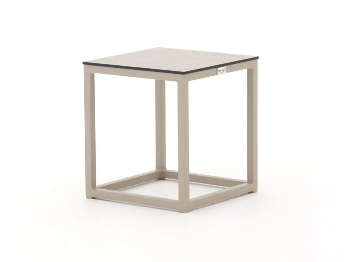 Tierra Outdoor Rio lounge tuintafel 40x40x45cm - Taupe