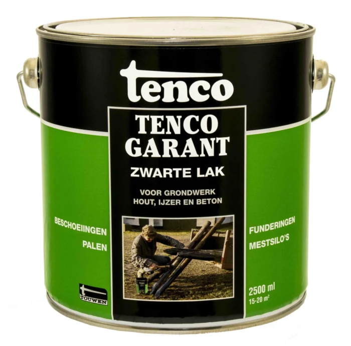 Tenco Zwart 2,5l tencogarant verf/beits