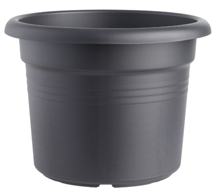 Elho Bloempot Green basics cilinder 40 cm levend zwart